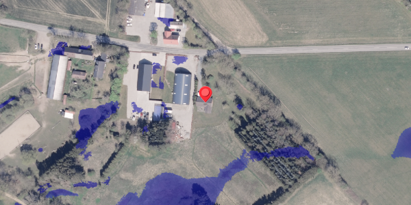 Ekstrem regn på Tisetvej 142, 8340 Malling