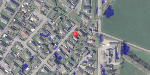 Ekstrem regn på Trojavej 13, 8530 Hjortshøj