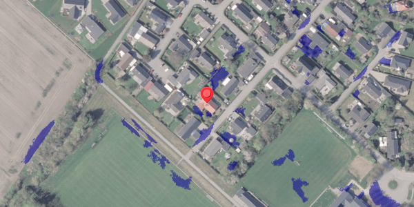 Ekstrem regn på Trojavej 24, 8530 Hjortshøj