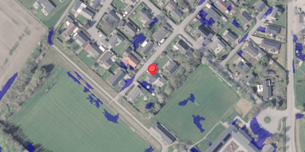 Ekstrem regn på Trojavej 27, 8530 Hjortshøj