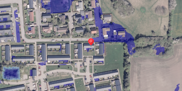 Ekstrem regn på Tværgade 113, 8340 Malling