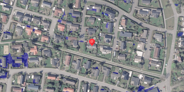 Ekstrem regn på Virupvej 44E, 8530 Hjortshøj