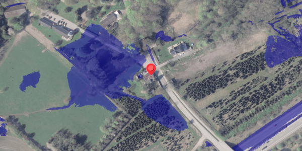 Ekstrem regn på Virupvej 168, 8530 Hjortshøj