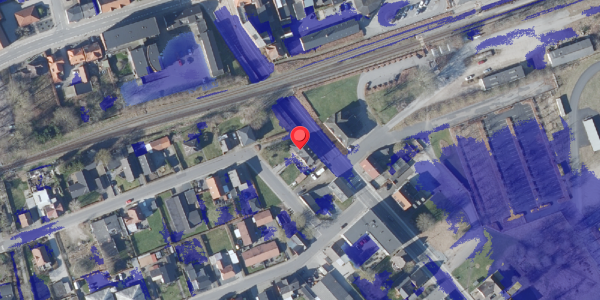 Ekstrem regn på Brogade 2B, 8850 Bjerringbro