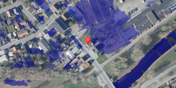 Ekstrem regn på Brogade 17, 8850 Bjerringbro