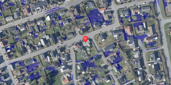 Ekstrem regn på Solvej 14, 8850 Bjerringbro