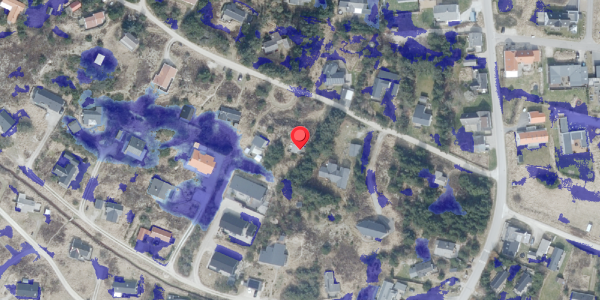 Ekstrem regn på Pinbak 13, 7700 Thisted