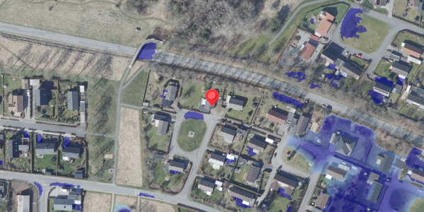 Ekstrem regn på Sofienlundparken 9, 8860 Ulstrup
