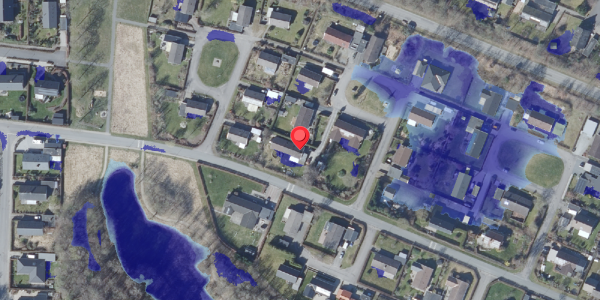 Ekstrem regn på Sofienlundparken 23, 8860 Ulstrup