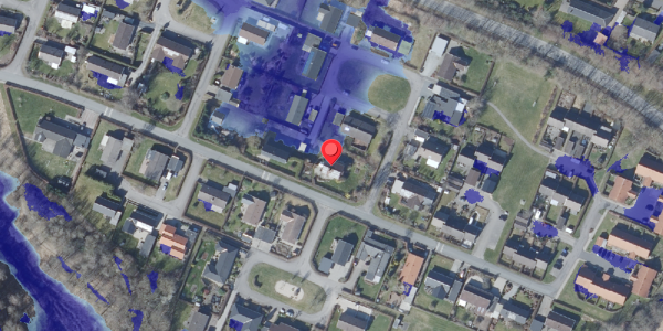 Ekstrem regn på Sofienlundparken 41, 8860 Ulstrup