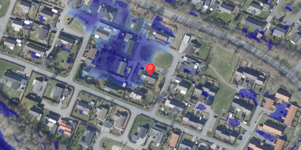 Ekstrem regn på Sofienlundparken 43, 8860 Ulstrup