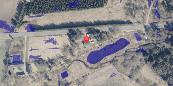 Ekstrem regn på Aarestrupvej 170, 7470 Karup J