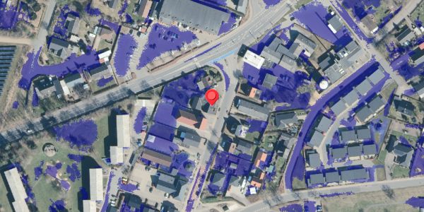 Ekstrem regn på Bredgade 21, 7470 Karup J