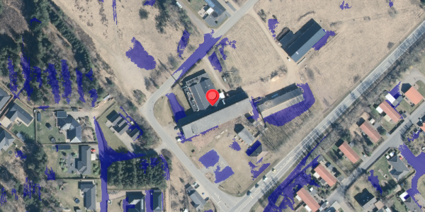 Ekstrem regn på Industrivej 2, 7470 Karup J