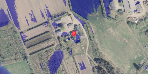 Ekstrem regn på Vimdalsvej 2, 7470 Karup J