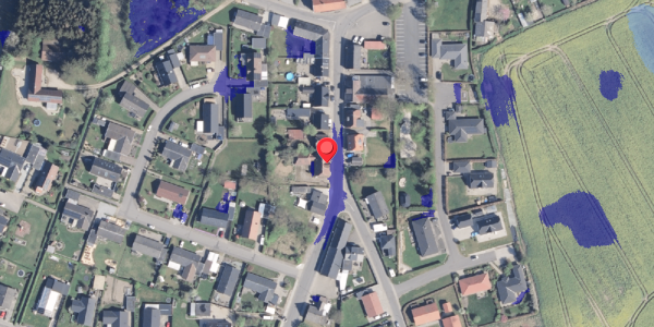 Ekstrem regn på Vinderslevvej 21, 8620 Kjellerup