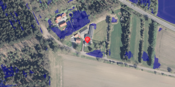 Ekstrem regn på Aarestrupvej 186, 7470 Karup J
