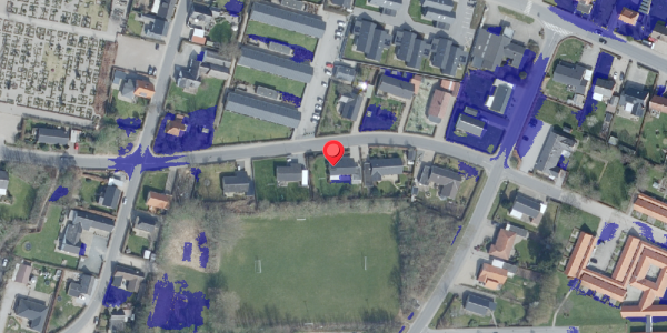 Ekstrem regn på Ansgarvej 32, 7950 Erslev
