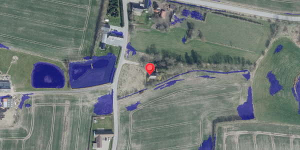 Ekstrem regn på Bårupvej 76, 7950 Erslev