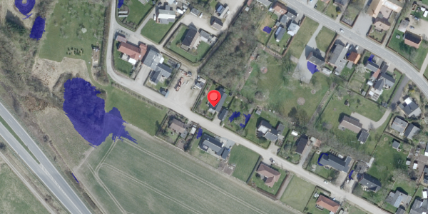Ekstrem regn på Halagervej 18, 7950 Erslev