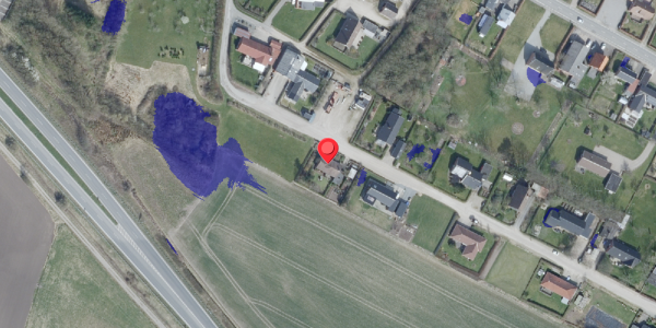 Ekstrem regn på Halagervej 19, 7950 Erslev