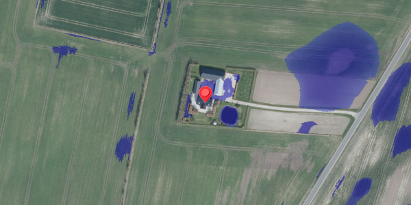 Ekstrem regn på Kliphøj 9, 7950 Erslev