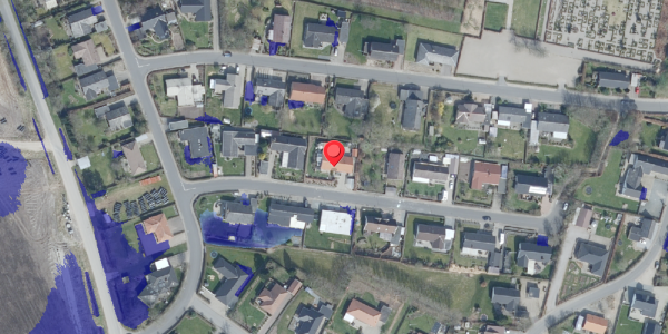 Ekstrem regn på Vesterled 7, 7950 Erslev
