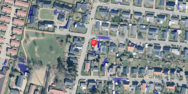 Ekstrem regn på Fredensgade 21, 7870 Roslev