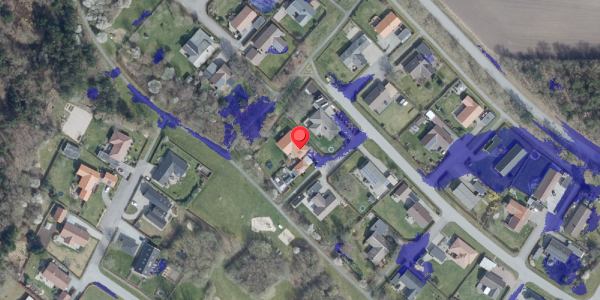 Ekstrem regn på Hasselvej 21, 7870 Roslev