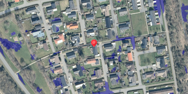 Ekstrem regn på Druevej 21, 7800 Skive
