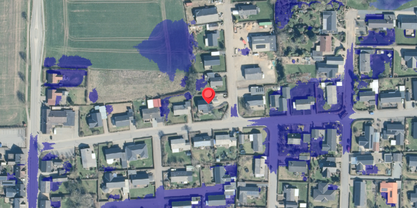 Ekstrem regn på Irisvej 1, 7870 Roslev