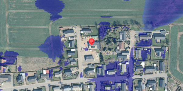 Ekstrem regn på Irisvej 6, 7870 Roslev