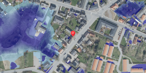 Ekstrem regn på Algade 6, 7752 Snedsted