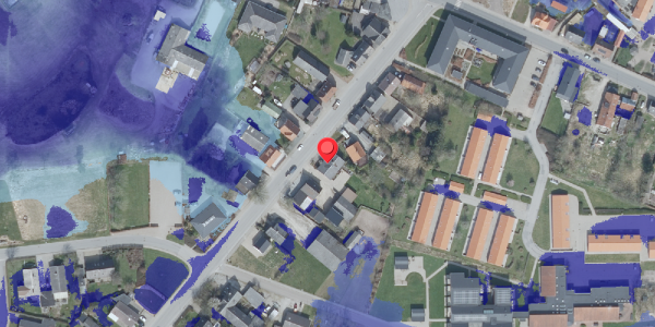 Ekstrem regn på Algade 11, . , 7752 Snedsted