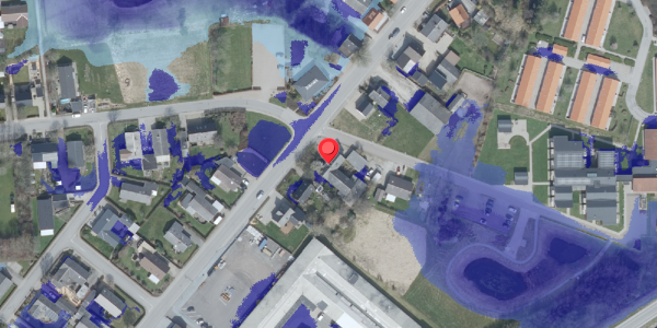 Ekstrem regn på Algade 21, 7752 Snedsted