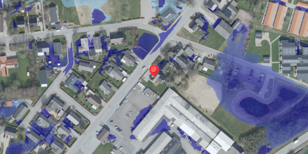 Ekstrem regn på Algade 25, 7752 Snedsted