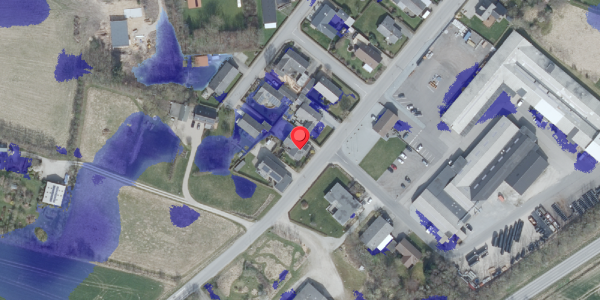 Ekstrem regn på Algade 34, 7752 Snedsted