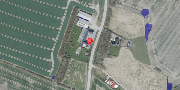 Ekstrem regn på Helligsøvej 19, 7760 Hurup Thy