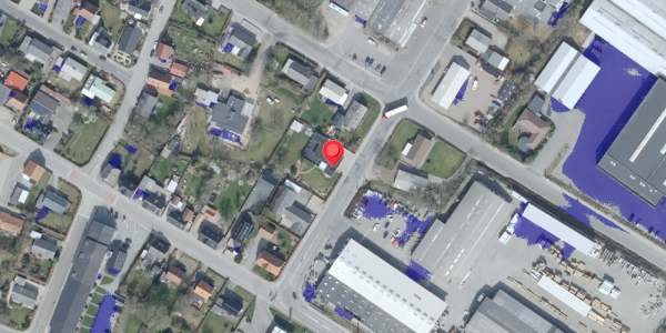 Ekstrem regn på Industrivej 3, 7760 Hurup Thy