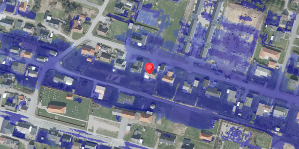 Ekstrem regn på Rubyvej 51, 7770 Vestervig