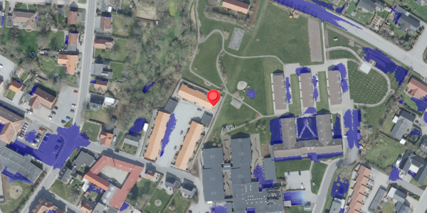 Ekstrem regn på Åbakkevej 21, 7760 Hurup Thy