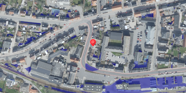 Ekstrem regn på Bryggerivej 9, 7700 Thisted