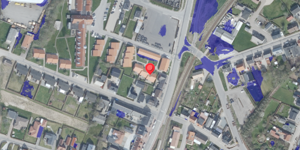 Ekstrem regn på Fredensvej 1C, 7700 Thisted