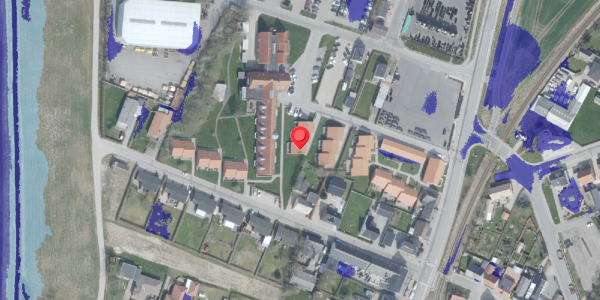Ekstrem regn på Fredensvej 13, 7700 Thisted