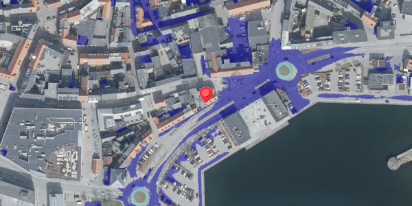 Ekstrem regn på Gryde Torv 6, 7700 Thisted