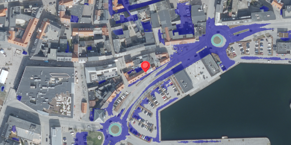 Ekstrem regn på Gryde Torv 14A, 7700 Thisted