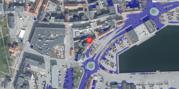 Ekstrem regn på Gryde Torv 22, 7700 Thisted