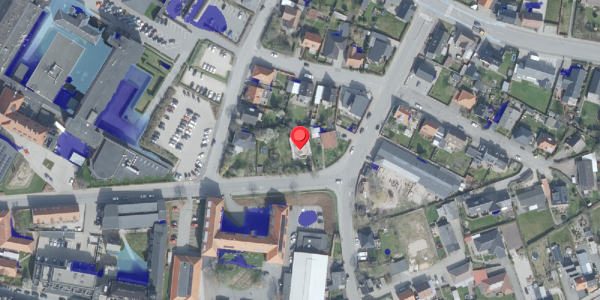 Ekstrem regn på Kastet 45, 7700 Thisted