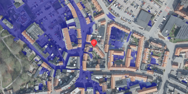 Ekstrem regn på Markstræde 13, . 633, 7700 Thisted