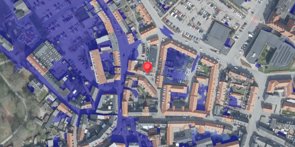 Ekstrem regn på Markstræde 21, 7700 Thisted